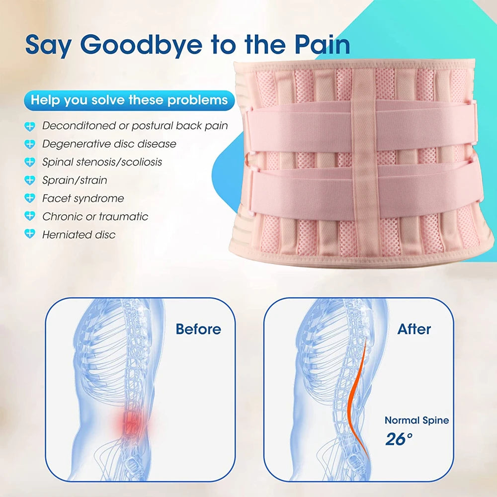 SpineGuard Pro – Lumbar Support & Pain Relief Belt