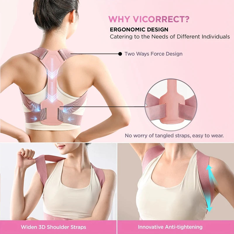 Posture Pro – Breathable Back Support Brace