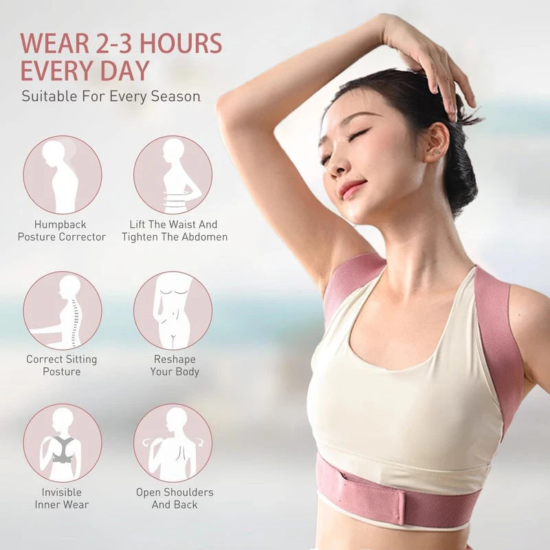 Posture Pro – Breathable Back Support Brace