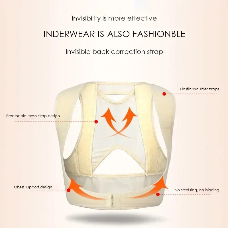 PostureLift Bra – Back Support & Chest Shaping Corset