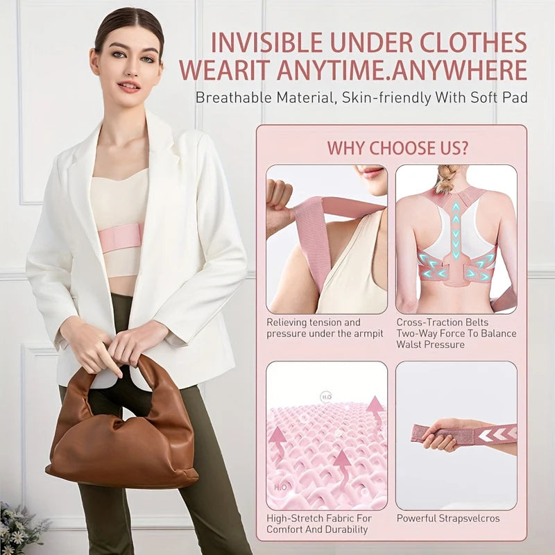 Posture Pro – Breathable Back Support Brace