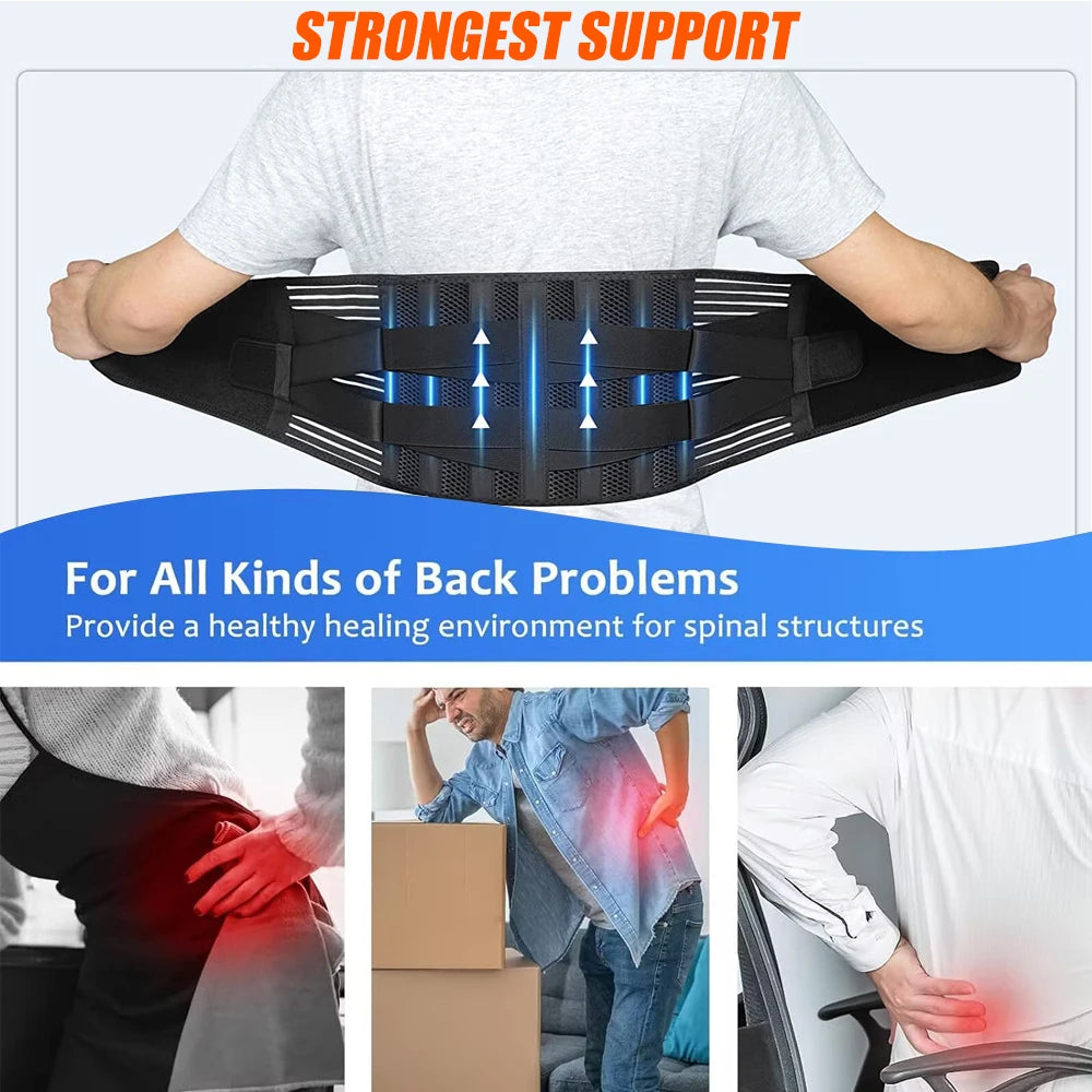 SpineGuard Pro – Lumbar Support & Pain Relief Belt
