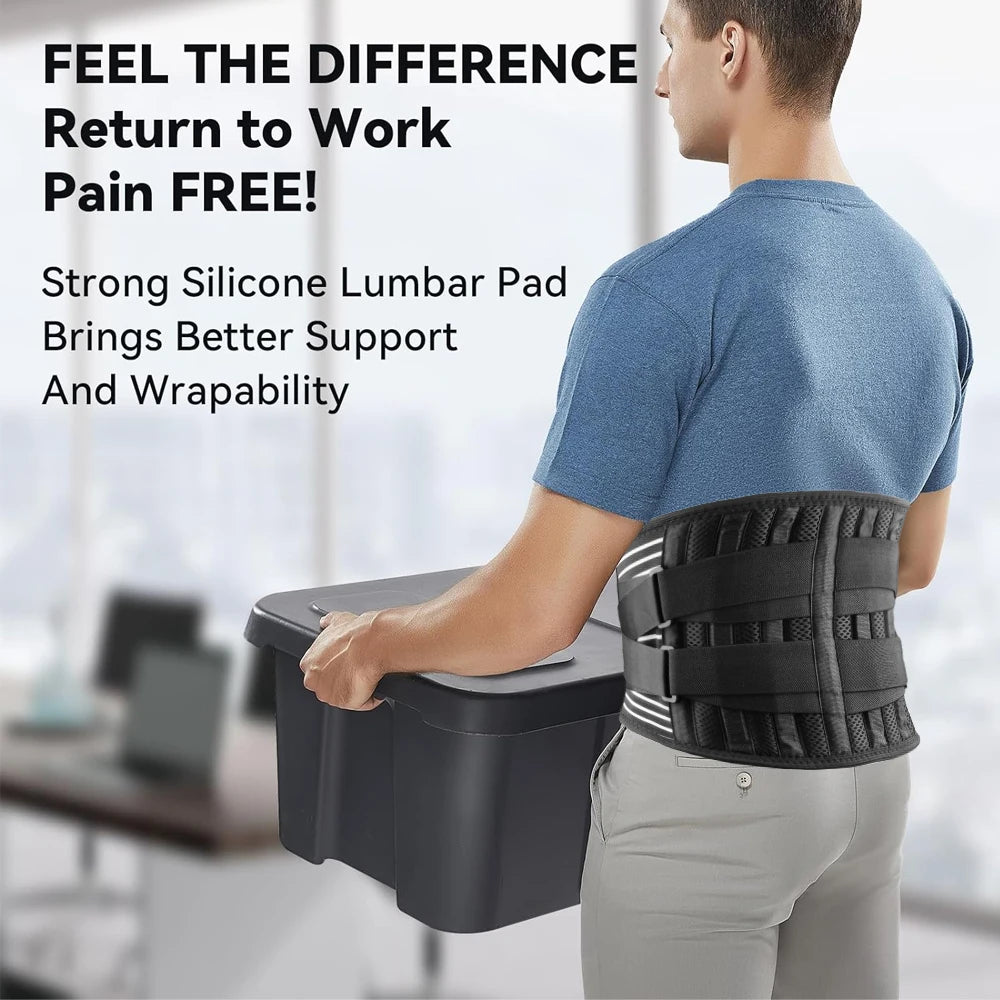 SpineGuard Pro – Lumbar Support & Pain Relief Belt