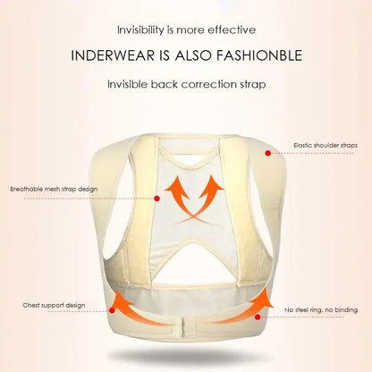 PostureLift Bra – Back Support & Chest Shaping Corset