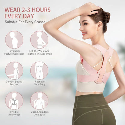 Posture Pro – Breathable Back Support Brace
